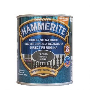 Hammerite lak rustik crni 750 ml