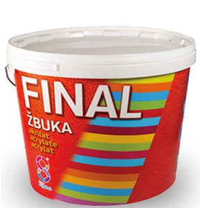 FINAL ŽBUKA AKRILNA 1.5 mm 25 kg bijela