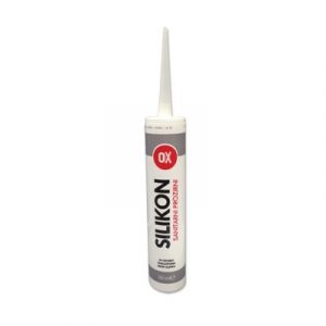 OX sanitarni silikon bijeli 280 ml