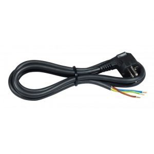 PRIKLJUČNI KABEL H05VV-F 3G2,5 L=2m, CRNI