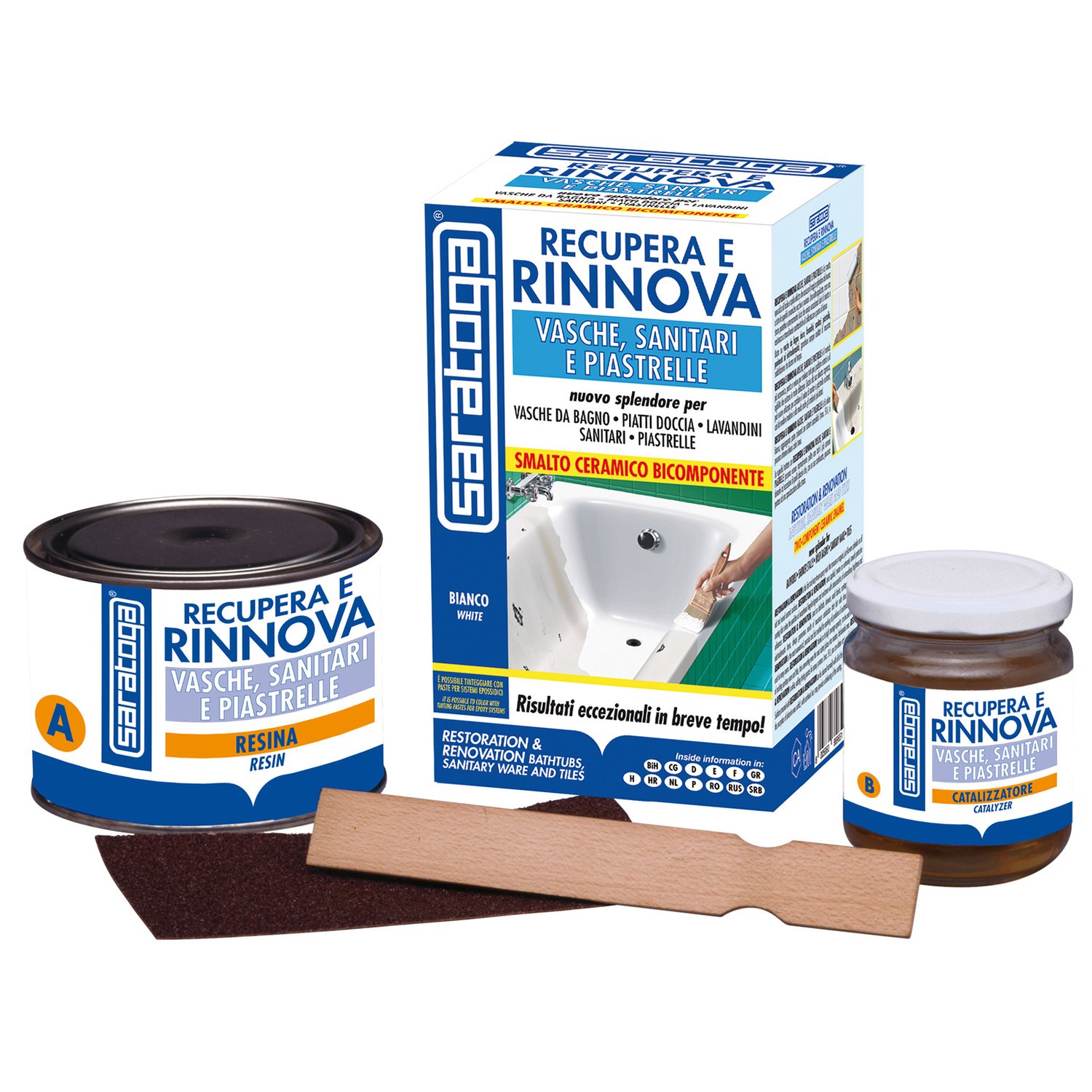 Emajl boja za kade 2K - recupera e rinnova - 375ml