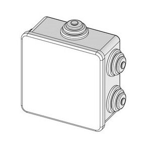 RAZVODNA KUTIJA 80X80 N/Ž BIJELA